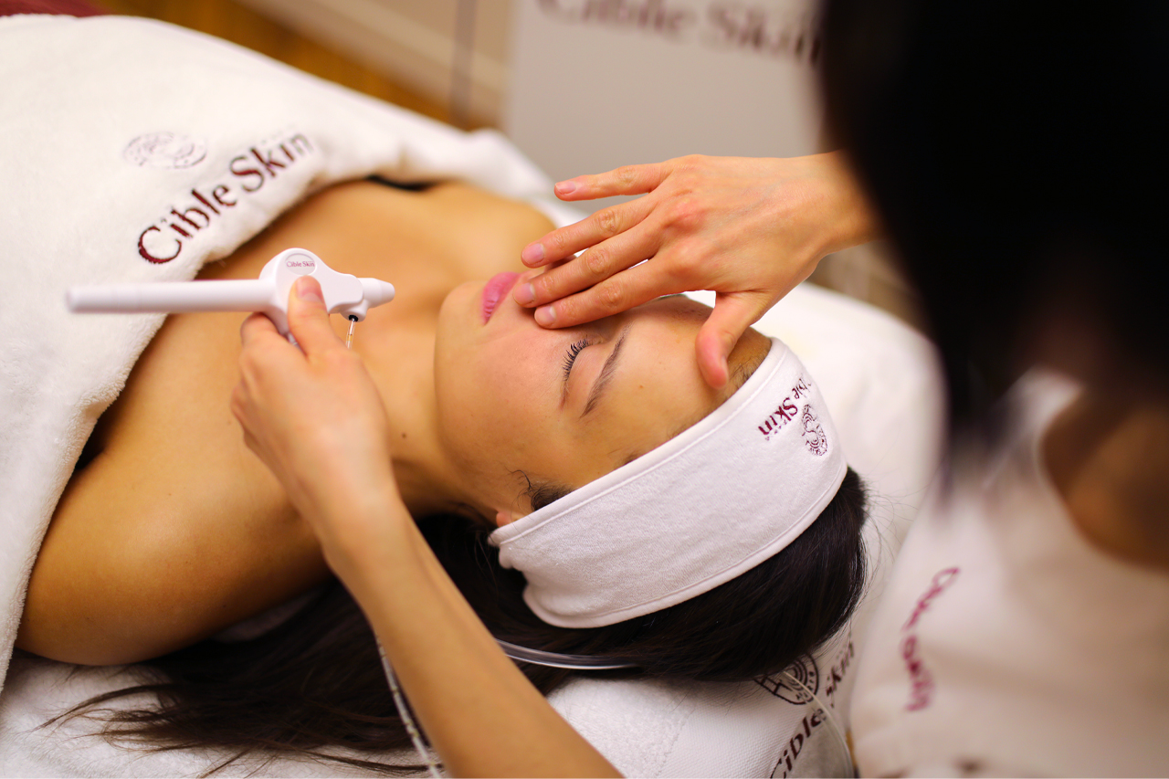 a women relax on our procedures